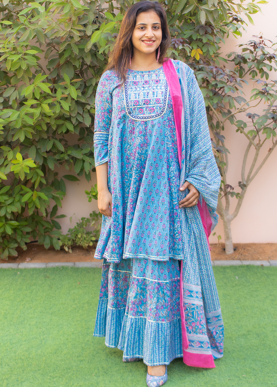 Blue Gharara