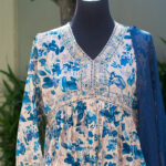 Blue Floral Nyra suit