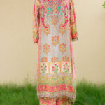 Digital printed Crepe Salwar suit