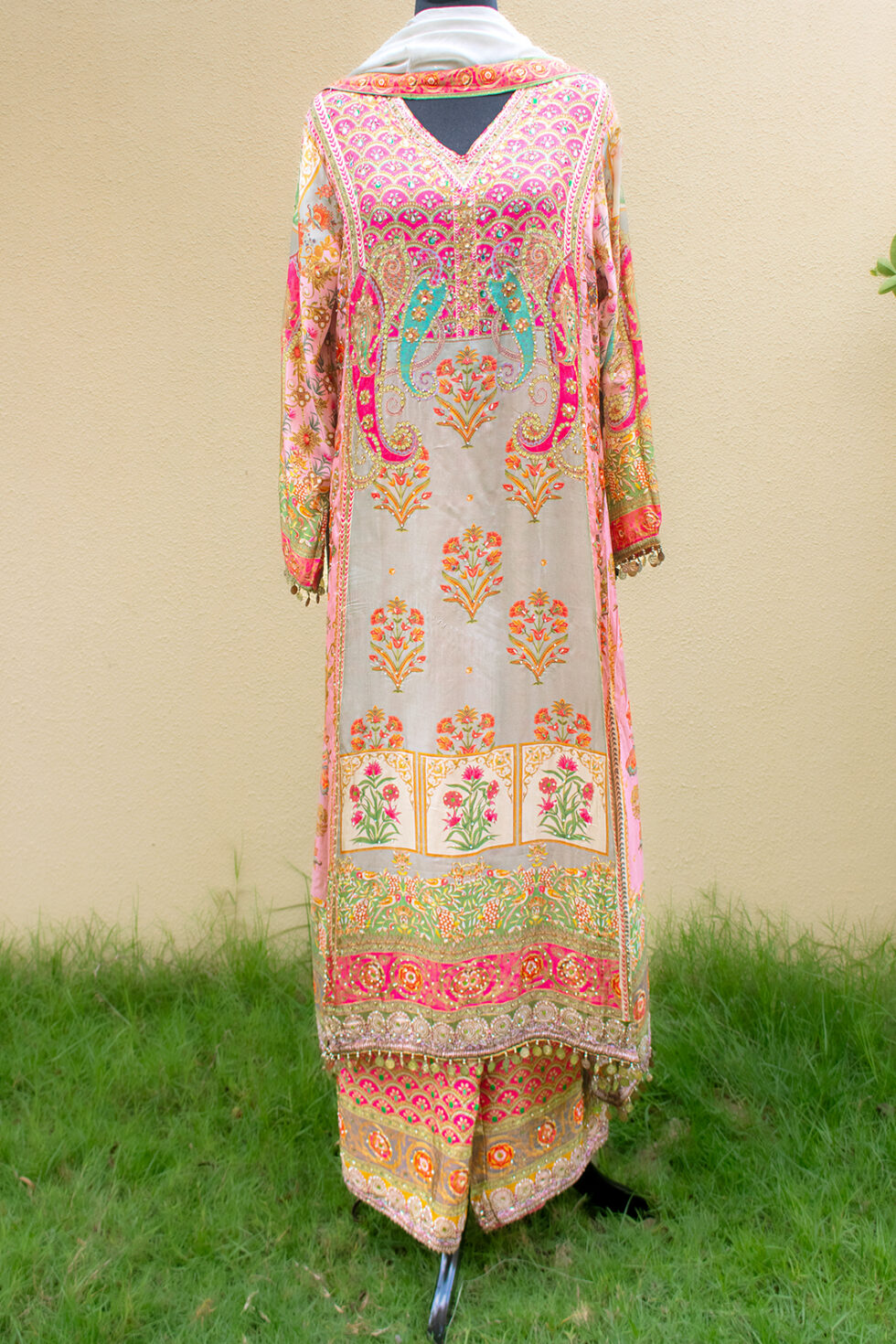 Digital printed Crepe Salwar suit